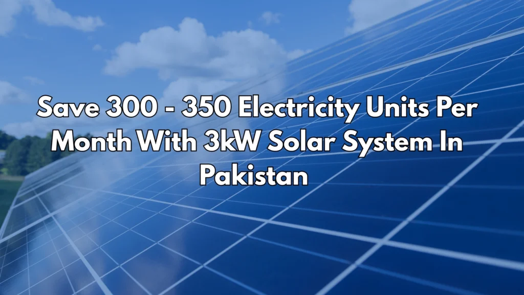 3kW Solar System