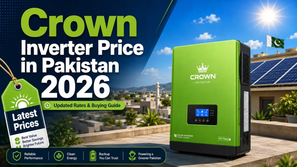 Crown Inverter, Crown Inverter Prices, Crown Inverter Price in Pakistan